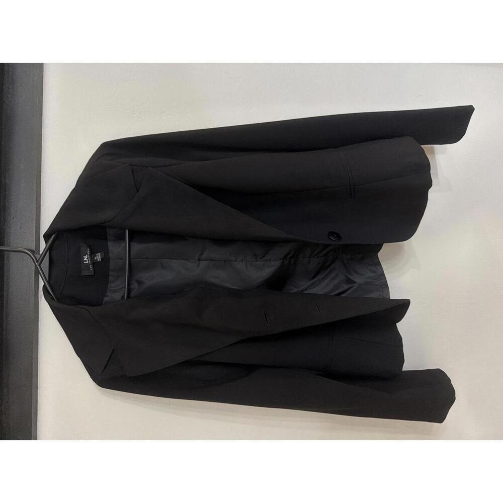 L.N. San Francisco Black Blazer Jacket XL - Picture 1 of 3